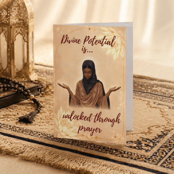 Divine Potential Is… Unlocked Through Prayer (5×7)