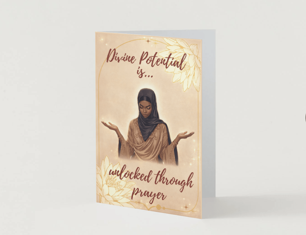 Divine Potential Is… Unlocked Through Prayer (5×7) - Image 2