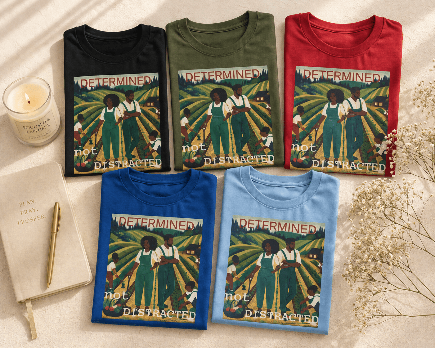 Determined Not Distracted Tee