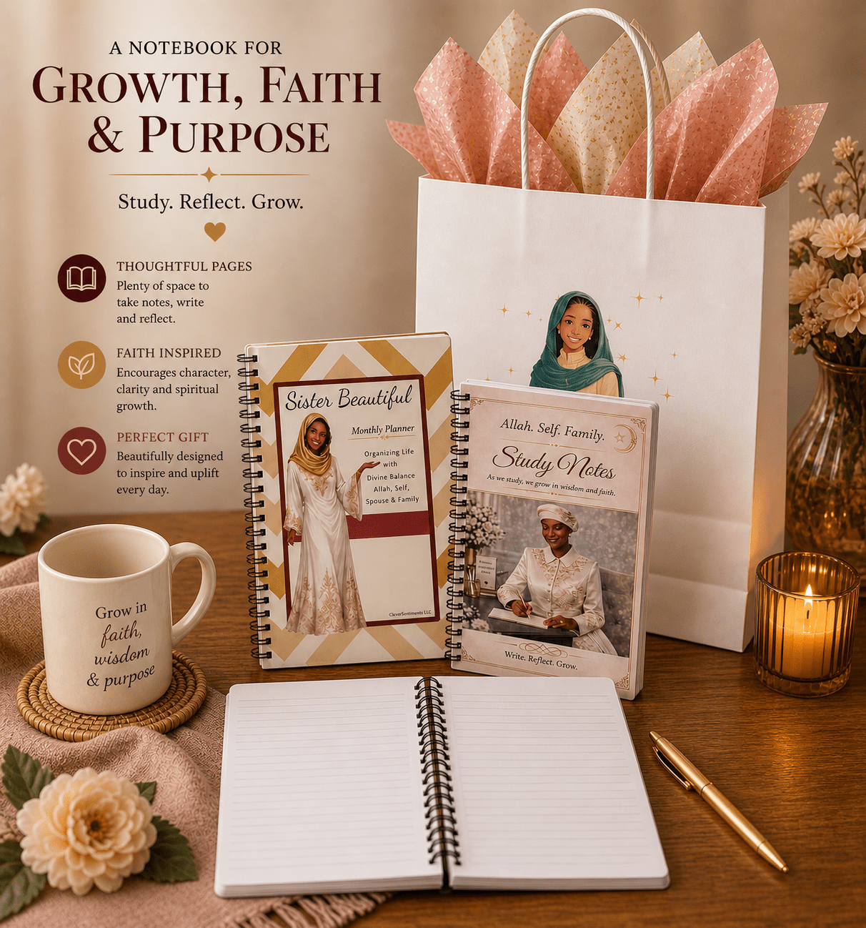 Sister Beautiful Study Gift Set