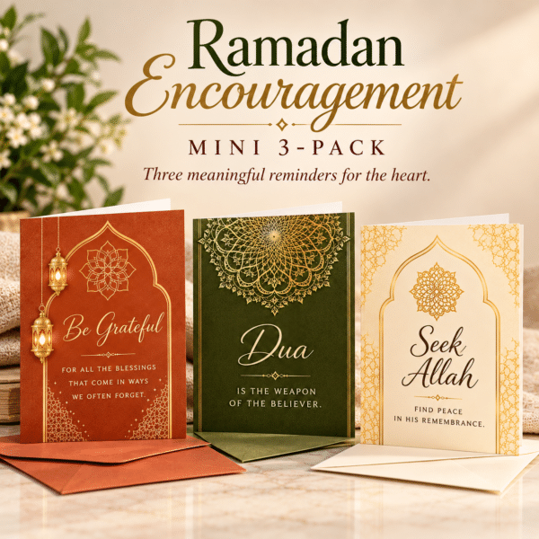 Ramadan Encouragement Card Mini 3-Pack