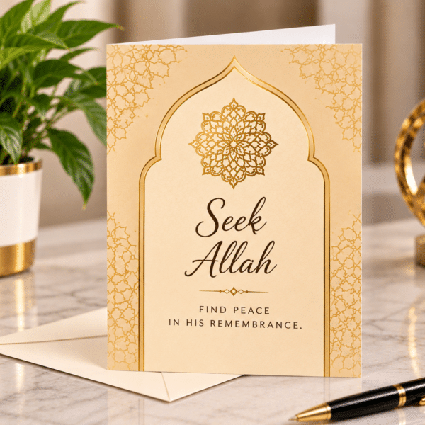Seek Allah – Find Peace in His Remembrance